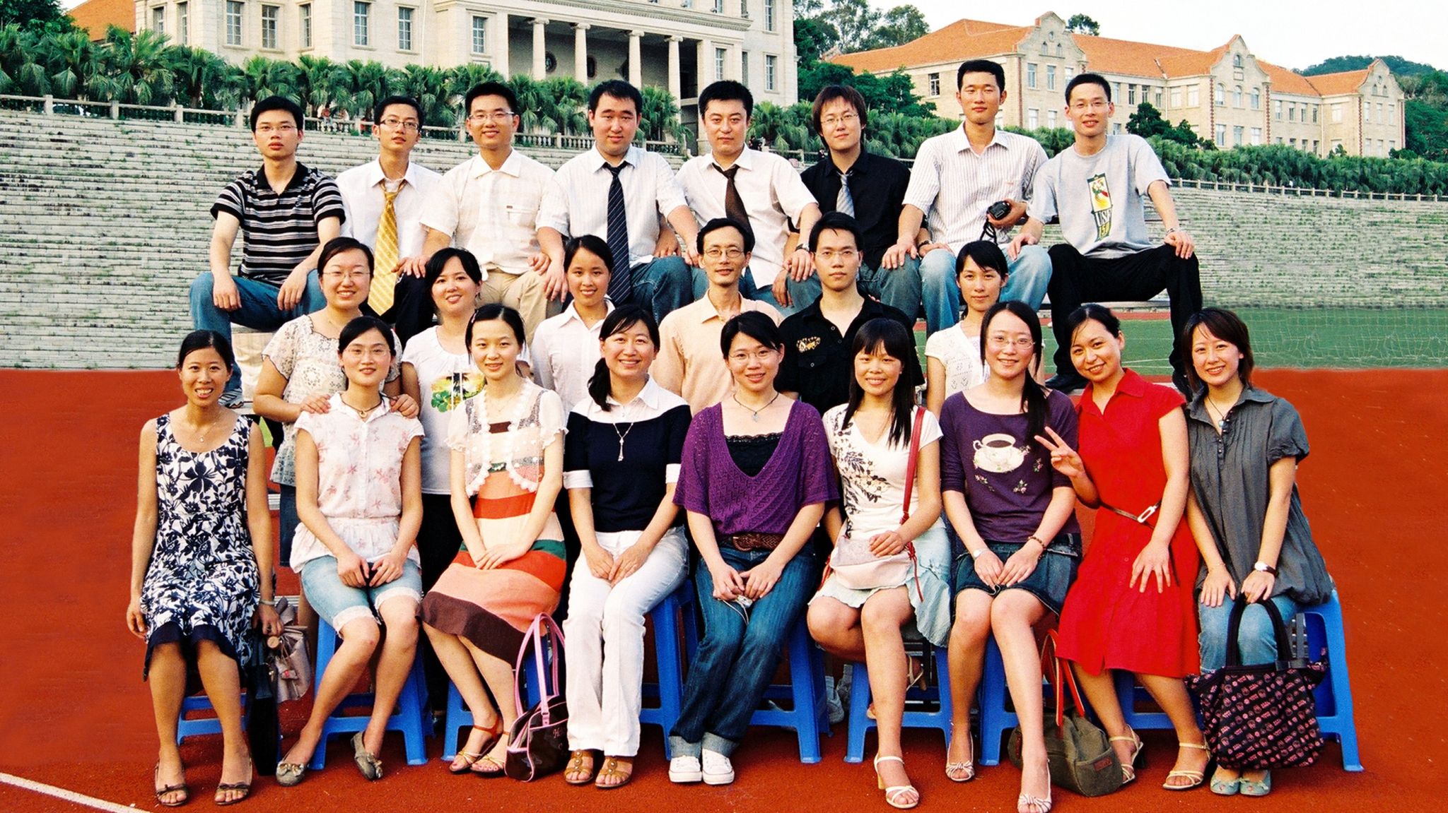 2004届环境管理（中美班）毕业合影